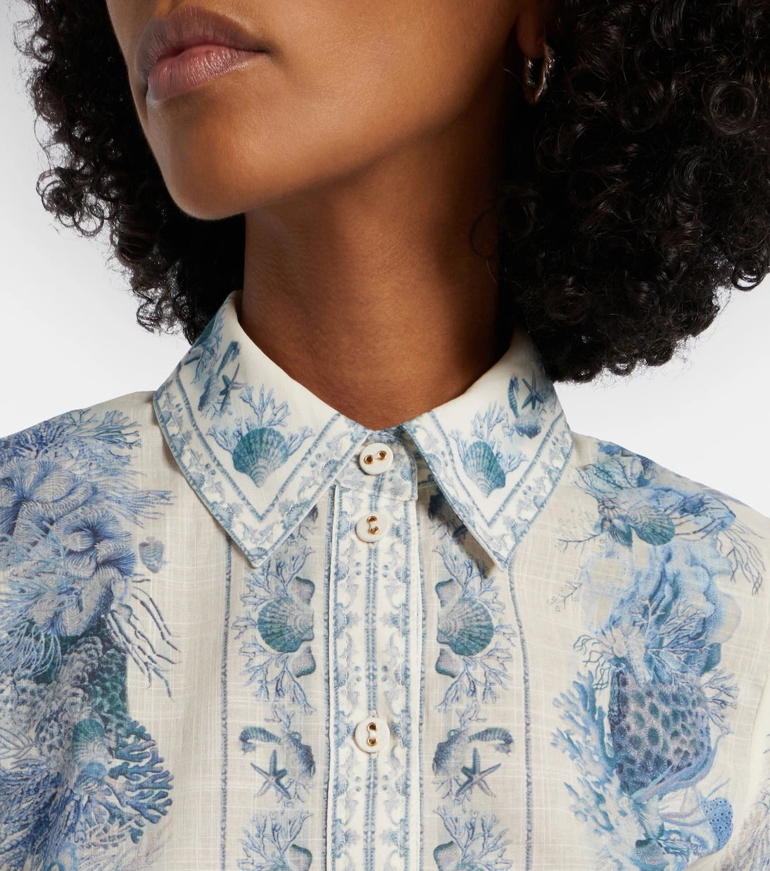 Zimmermann - Wanderlust cotton shirt