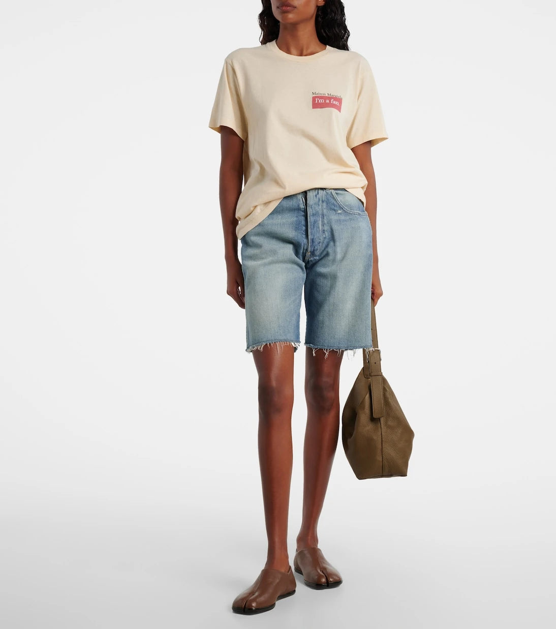 Maison Margiela - Printed cotton jersey T-shirt