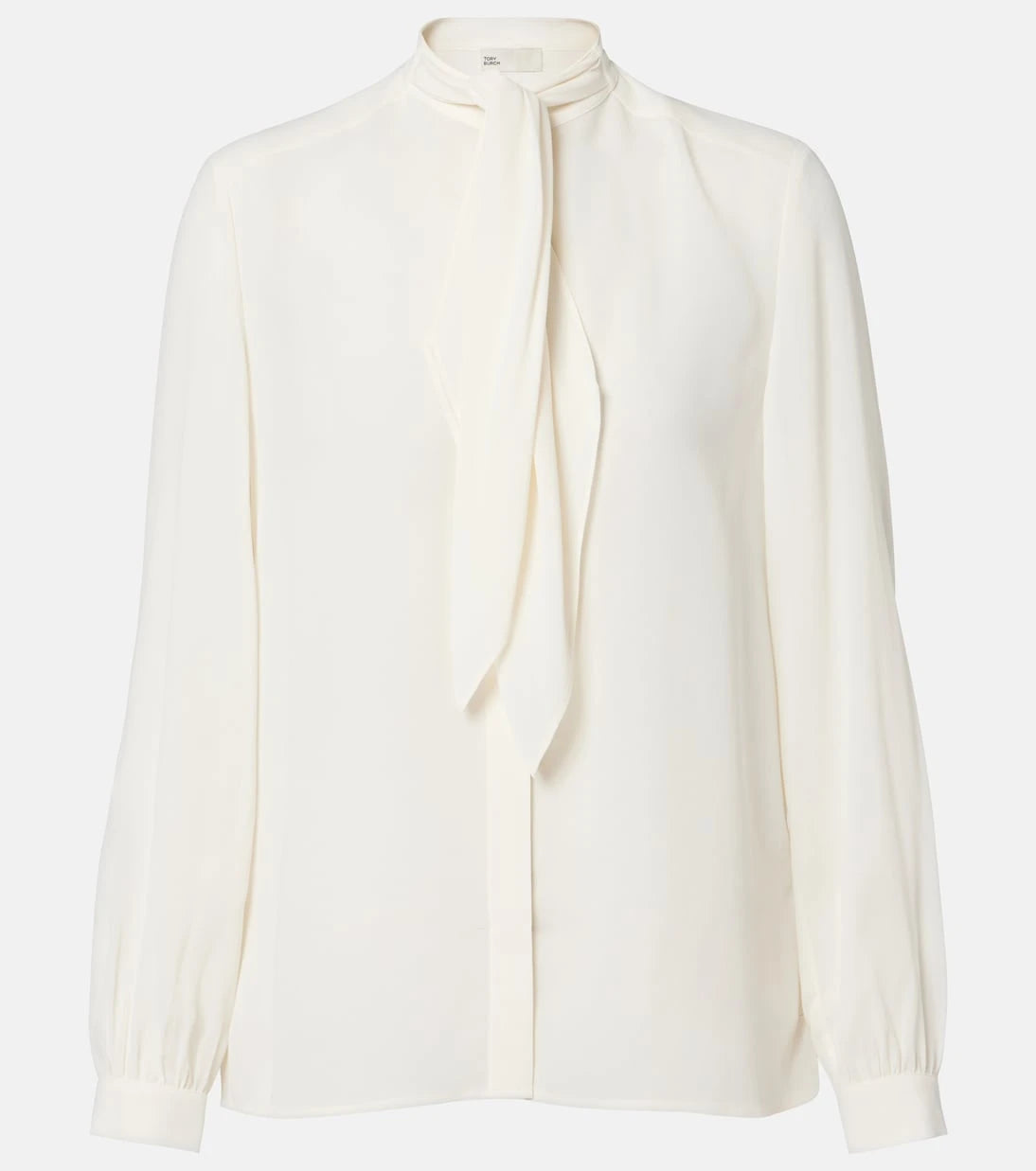 Tory Burch - Tie-neck georgette blouse