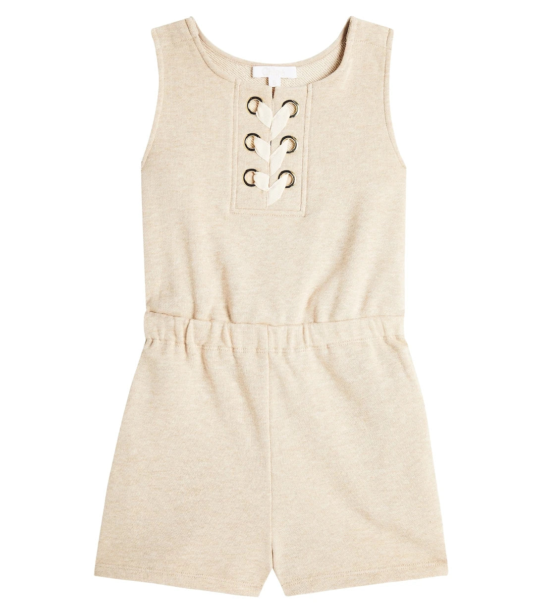 Chloé Kids - سالوبيت من القطن الفليس