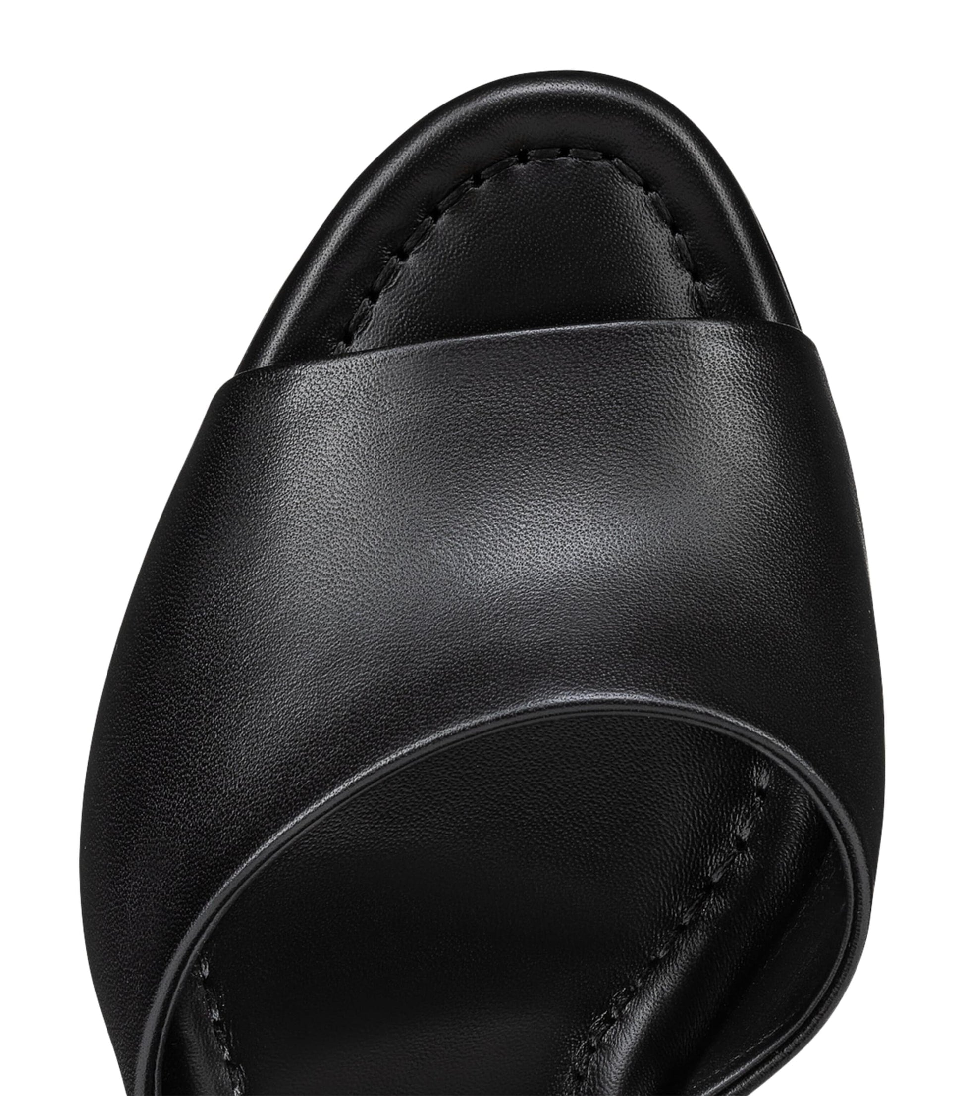 Christian Louboutin Black Jane Nappa Mules 85