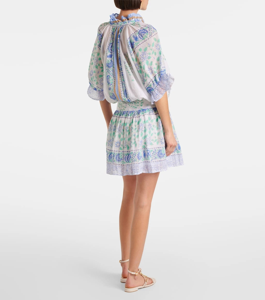 Juliet Dunn - Paisley cotton minidress