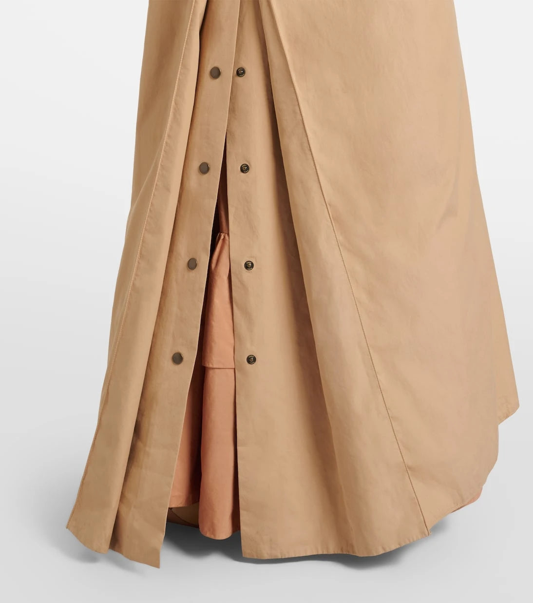 Chloé - Scarf-detail cotton coat
