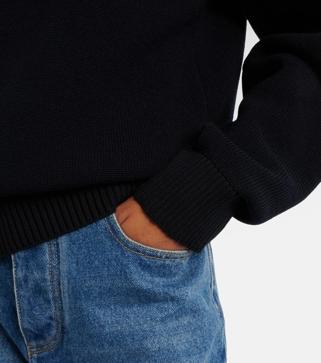 Bottega Veneta - Knot wool and cotton-blend sweater