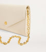 Ivory Leather Chain Wallet