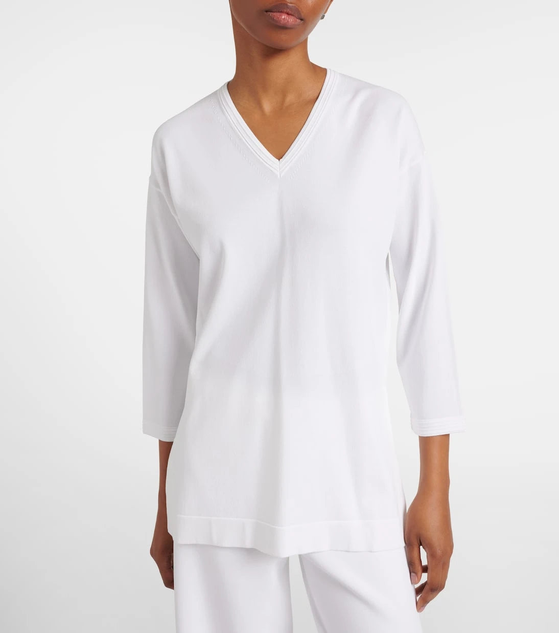 Max Mara - Embroidered top