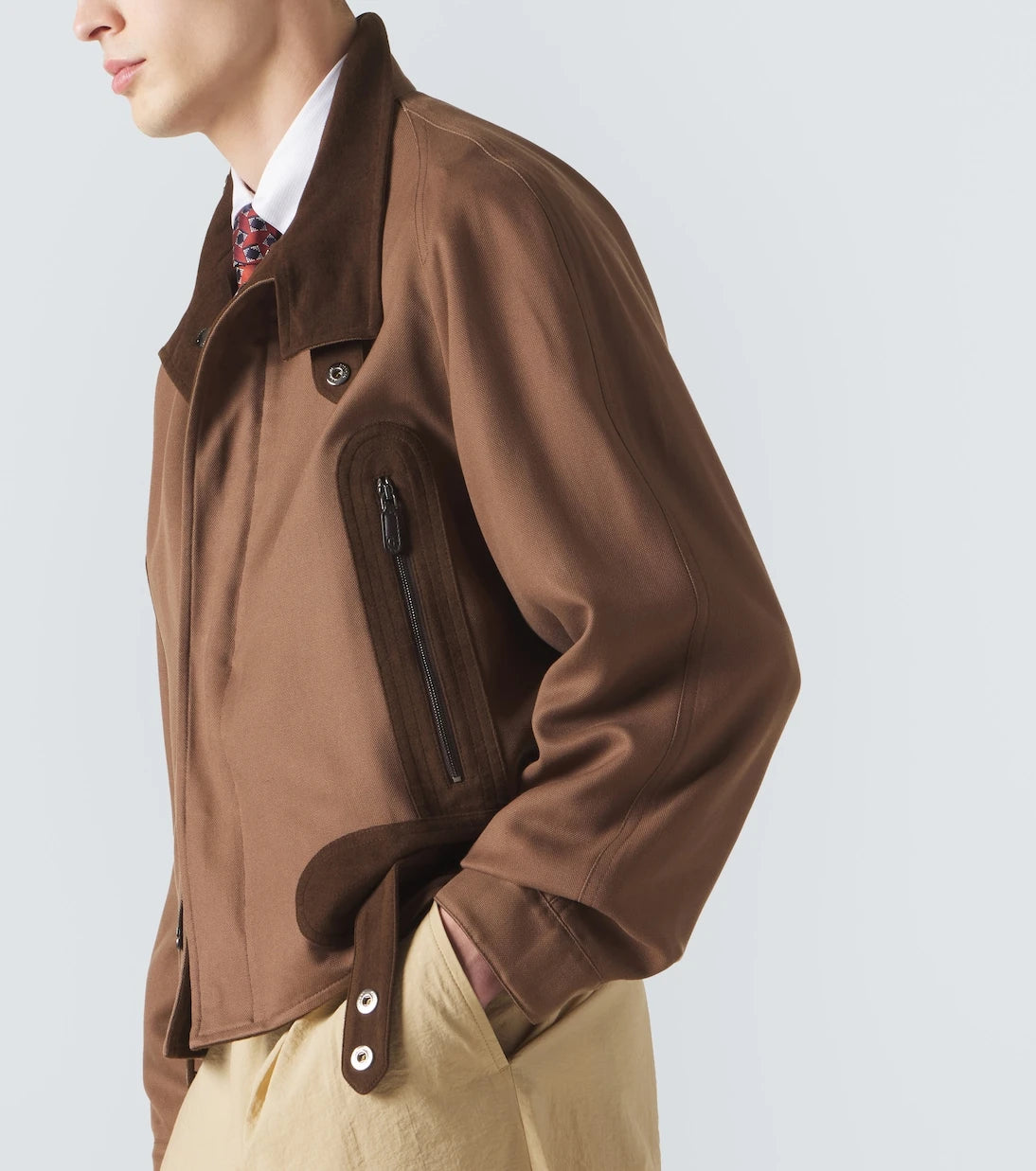 Giorgio Armani - Archivio silk bomber jacket