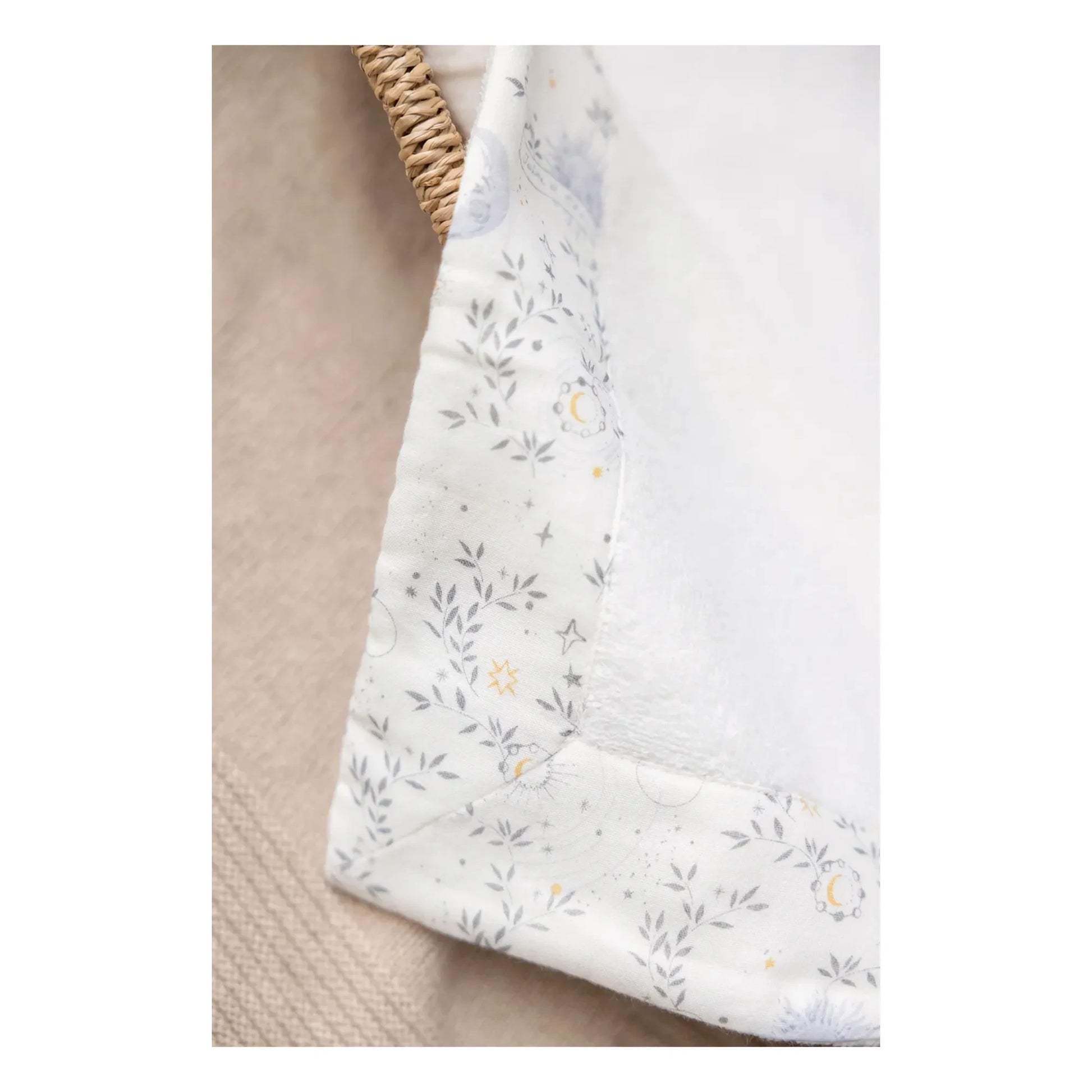 Tartine et Chocolat - Rêve étoilé bath cape | Ecru