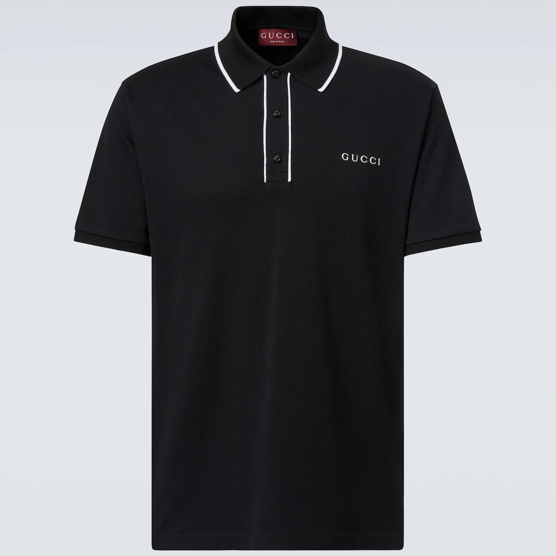 Gucci - Logo cotton-blend piqué polo shirt