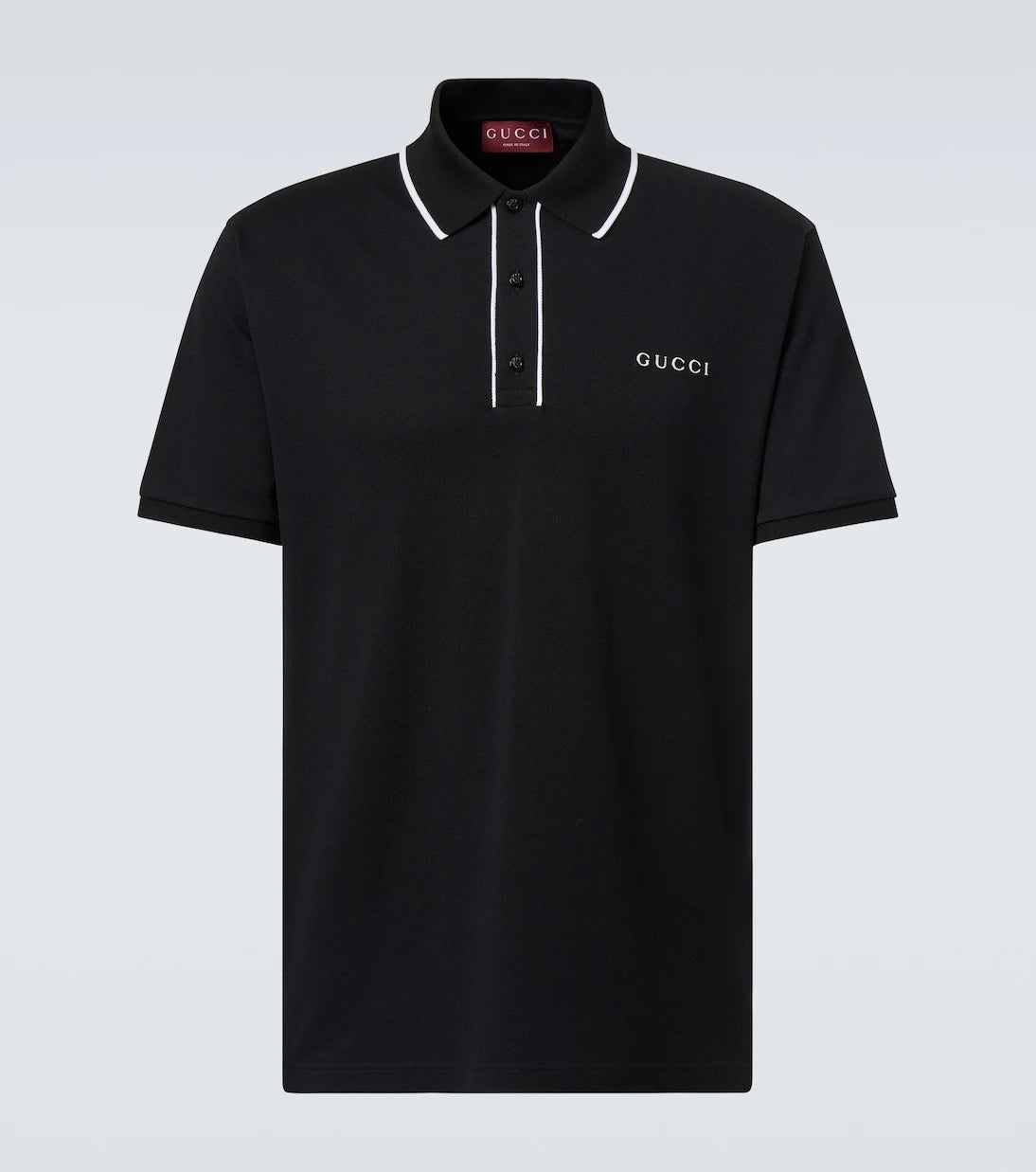 Gucci - Logo cotton-blend piqué polo shirt