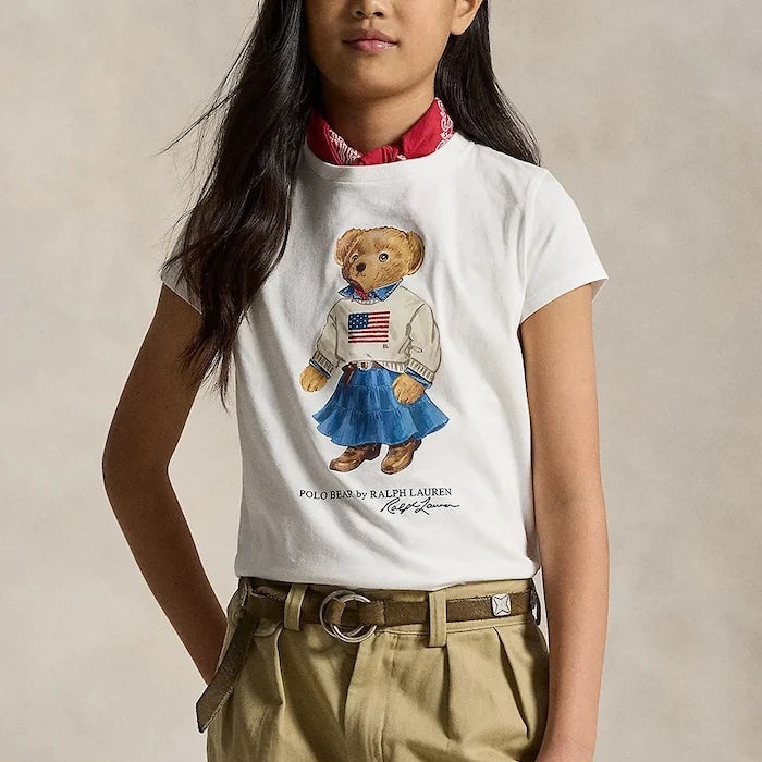 Детска памучна тениска Polo Ralph Lauren