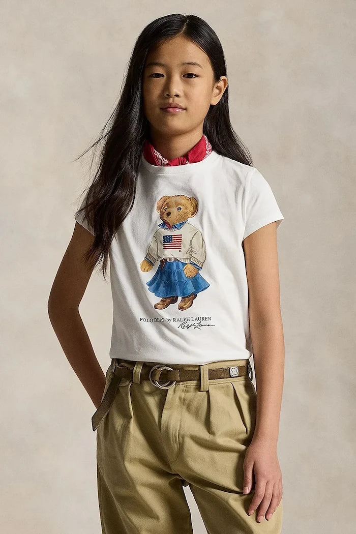 Детска памучна тениска Polo Ralph Lauren