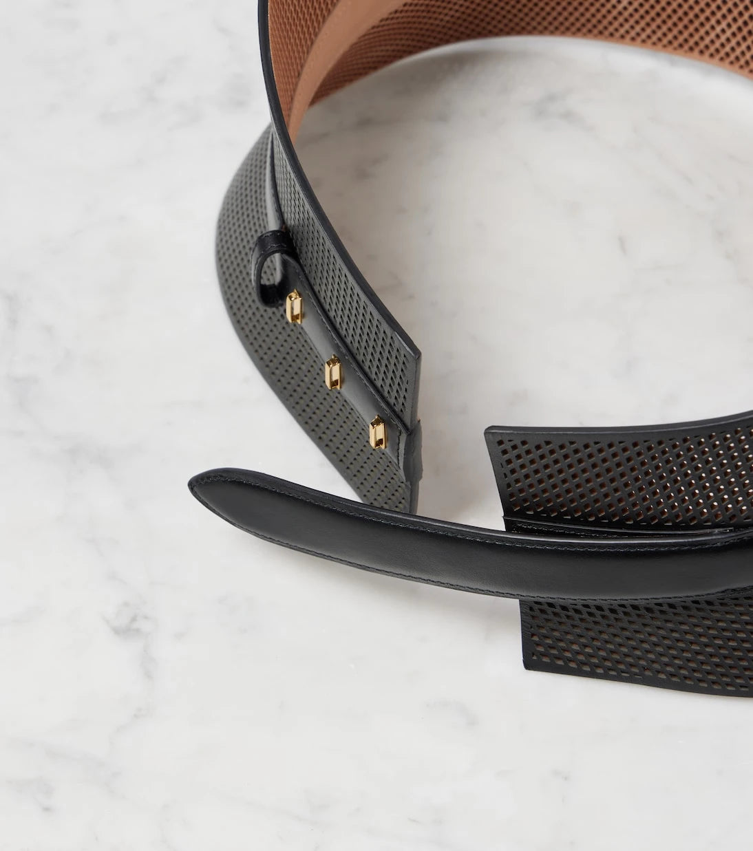 Alaïa - Neo Bustier leather belt