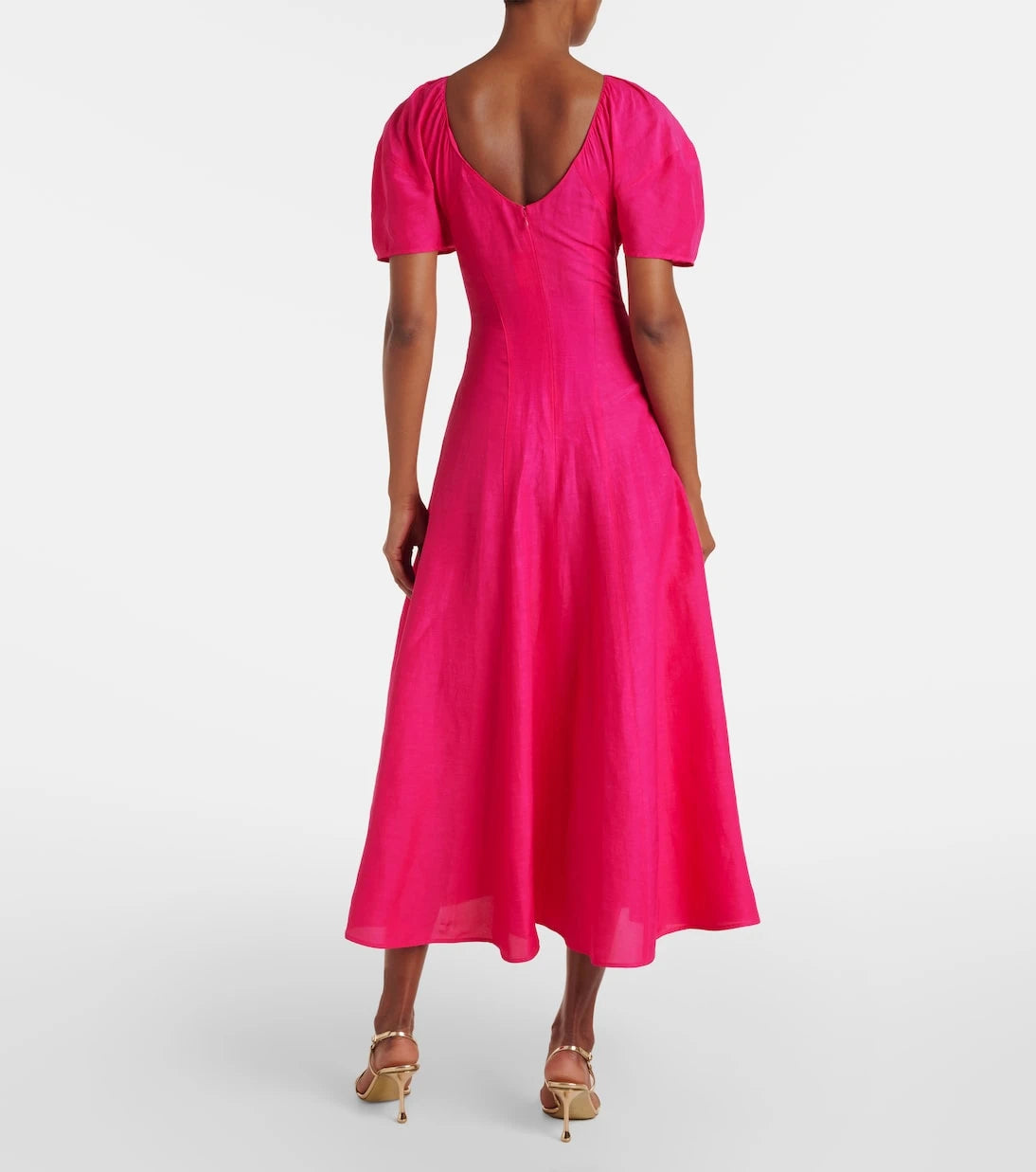 Tory Burch - Balloon-sleeve maxi dress