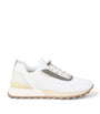 Brunello Cucinelli White Techno-Calfskin Runner Sneakers