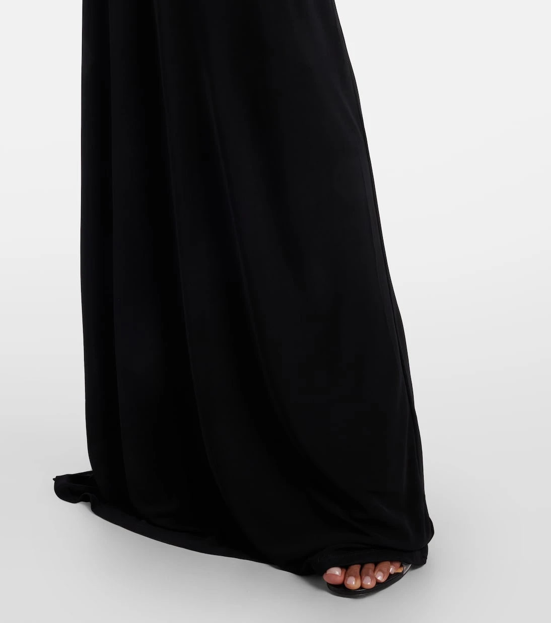 Christopher Esber - Arced Palm beaded jersey maxi dress