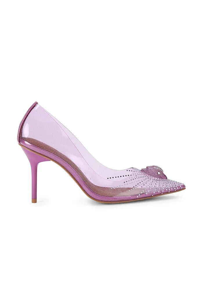 Kurt Geiger London обувки с ток Eagle Vinyl Court Viola