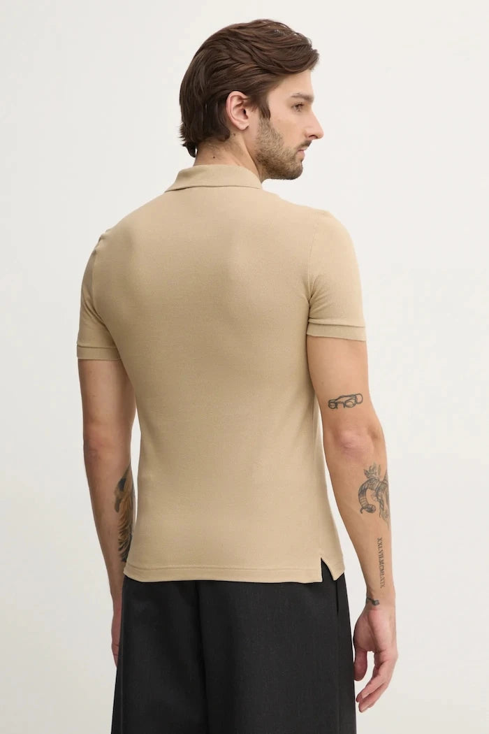 Lacoste Yakalı Pamuklu Tişört Koszulka Lacoste Piqué Polo Shirt PH4012 02S