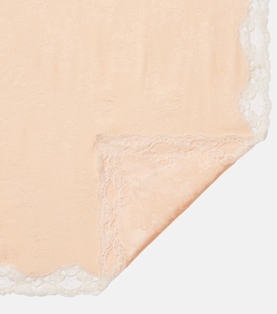 Chloé - Embellished lace-trimmed silk jacquard scarf
