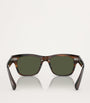 Oliver Peoples Brown Acetate Birell Sun Sunglasses