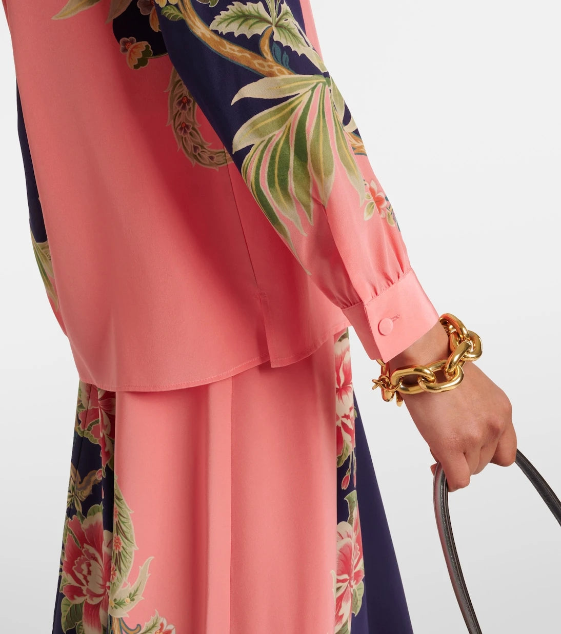 Etro - Printed silk shirt