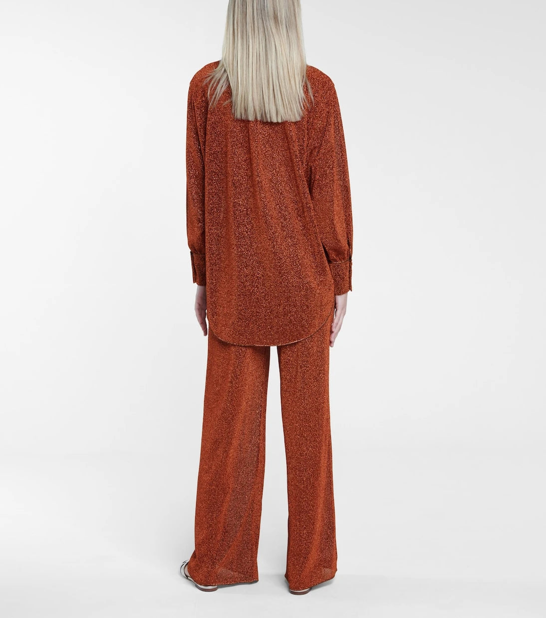 Oséree - Lumière high-rise wide-leg pants