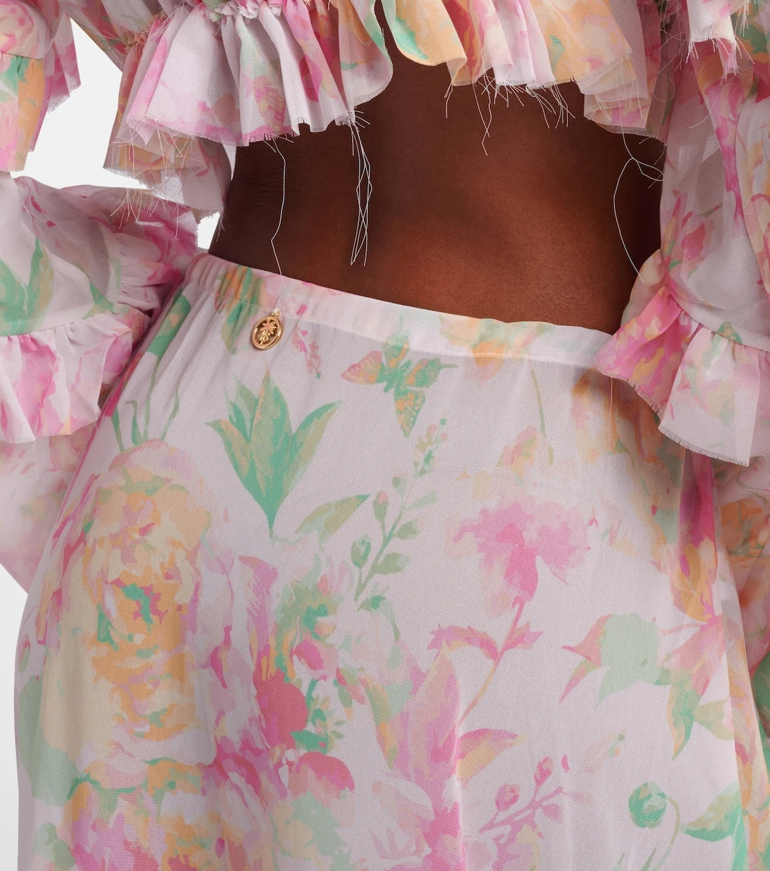 Bananhot - Clara floral maxi skirt