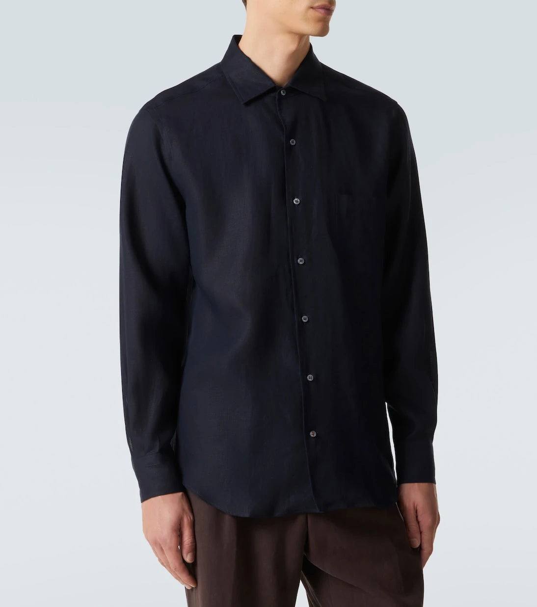 Loro Piana - قميص أندريه من الكتان