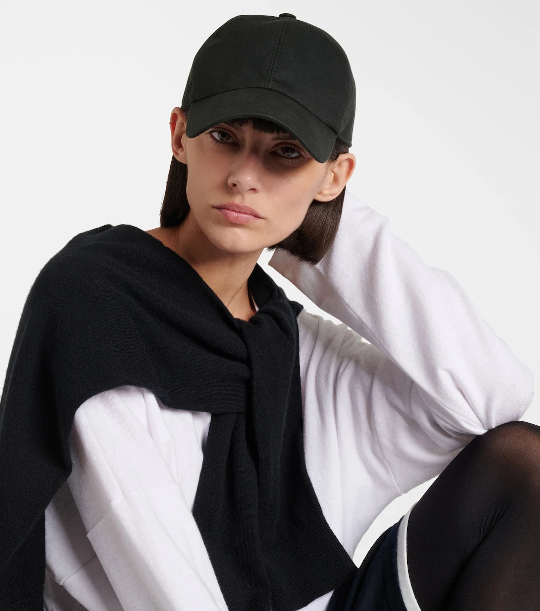 The Row - Caspian cotton canvas baseball cap