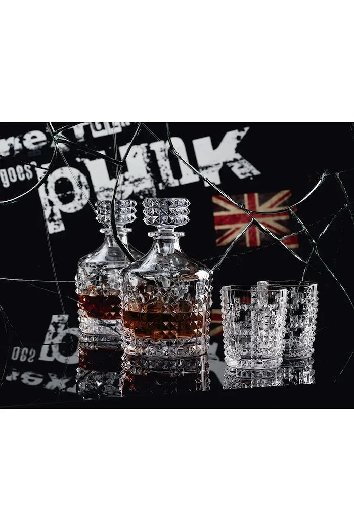 Nachtmann Punk Whiskey Bardaklı Viski Karafı 750 / 348 ml (3 Parça)