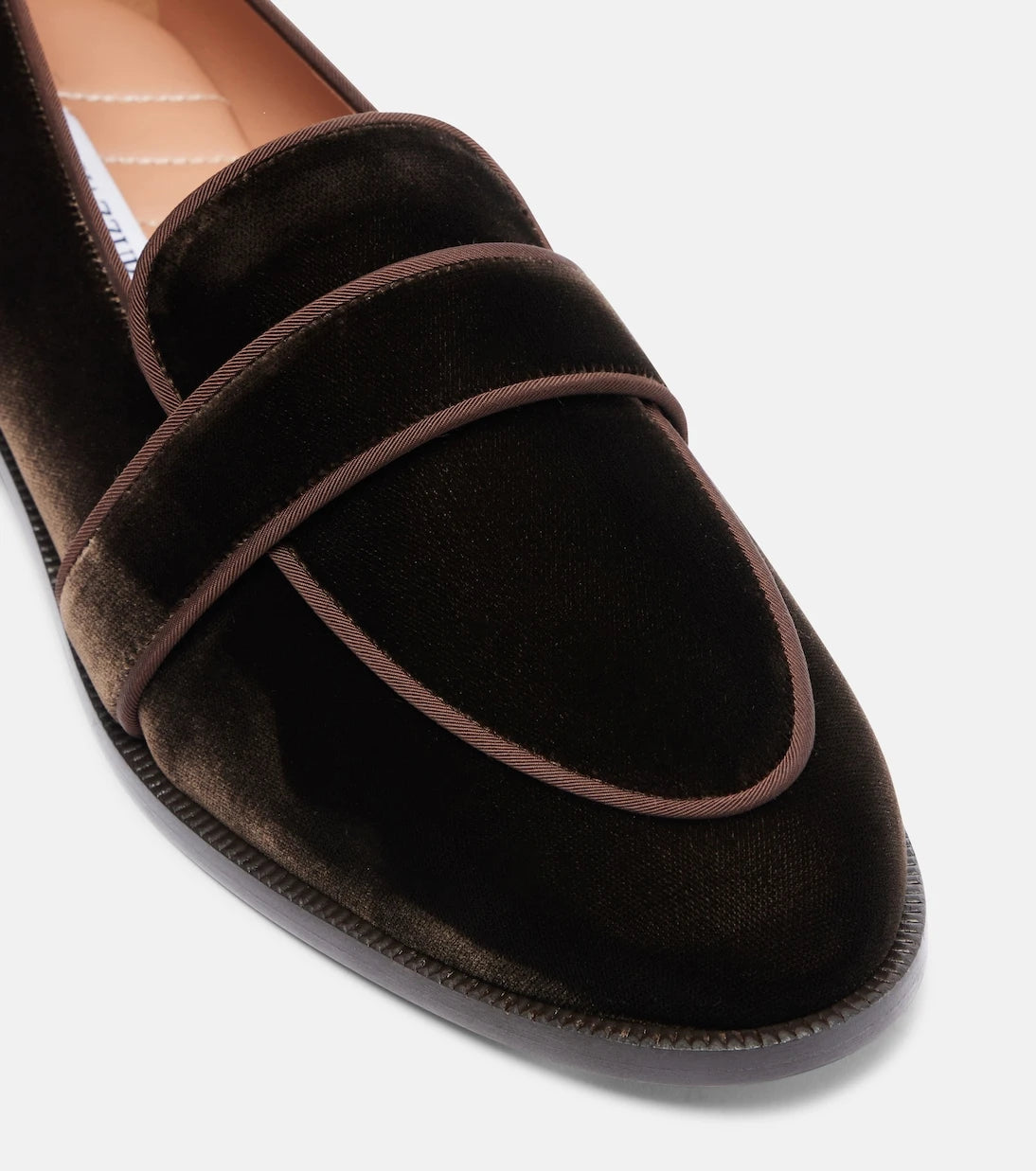 Aquazzura - Martin velvet loafers