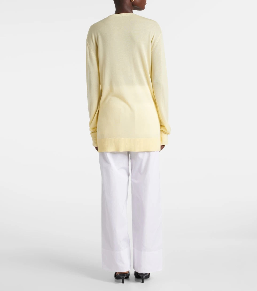 Toteme - Oversized semi-sheer sweater
