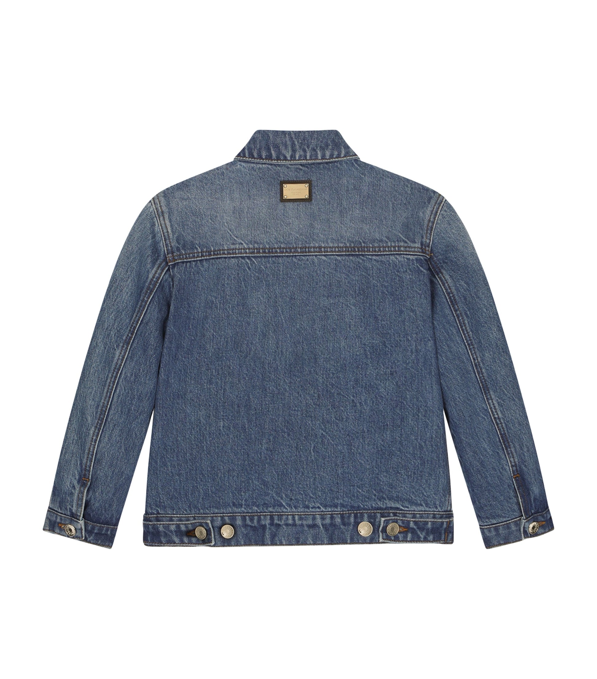 Dolce & Gabbana Kids Embroidered Denim Jacket (2-6 Years)