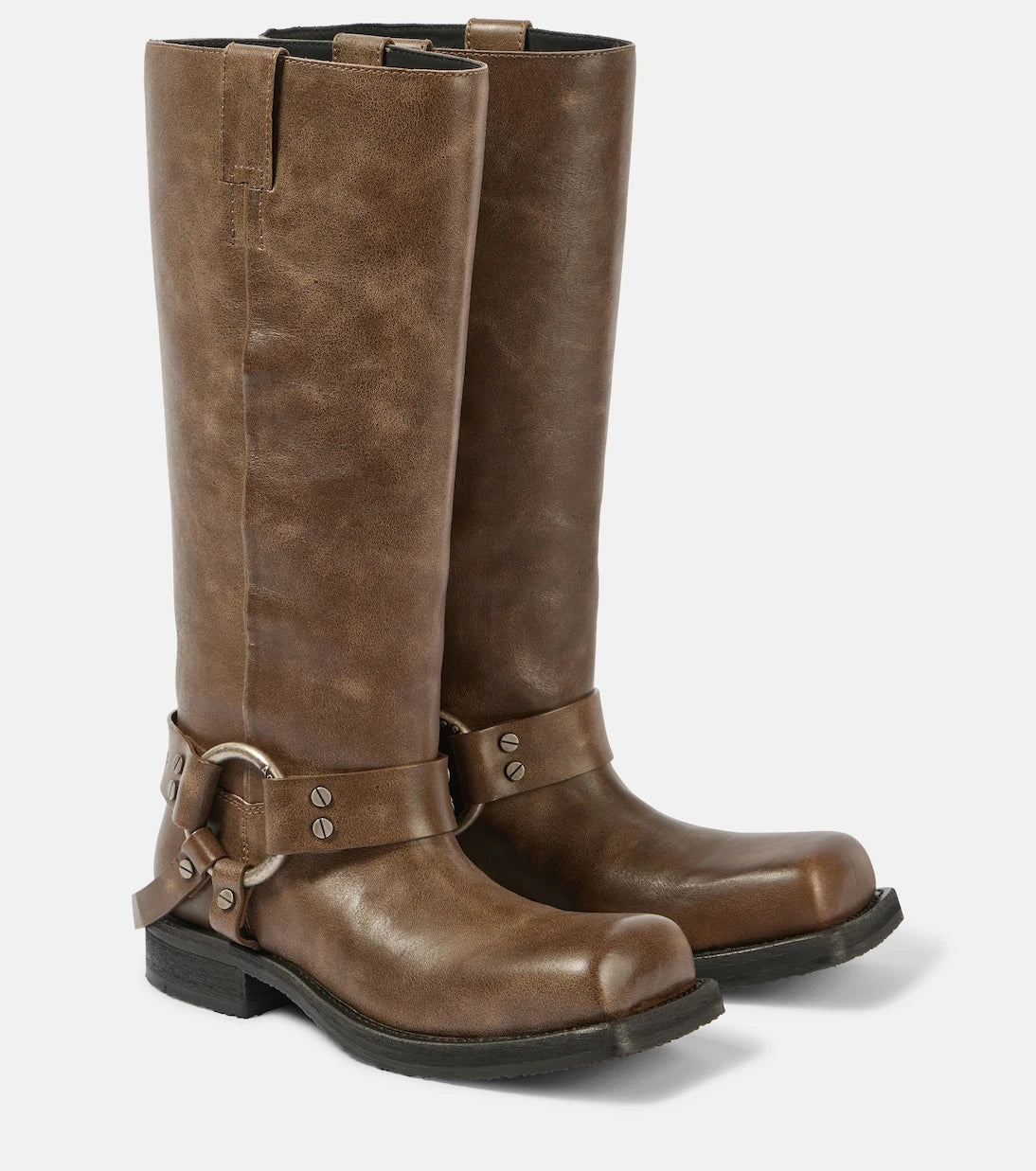 Acne Studios - Leather biker boots