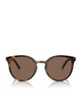 Brown Injected 0DG6189U Sunglasses