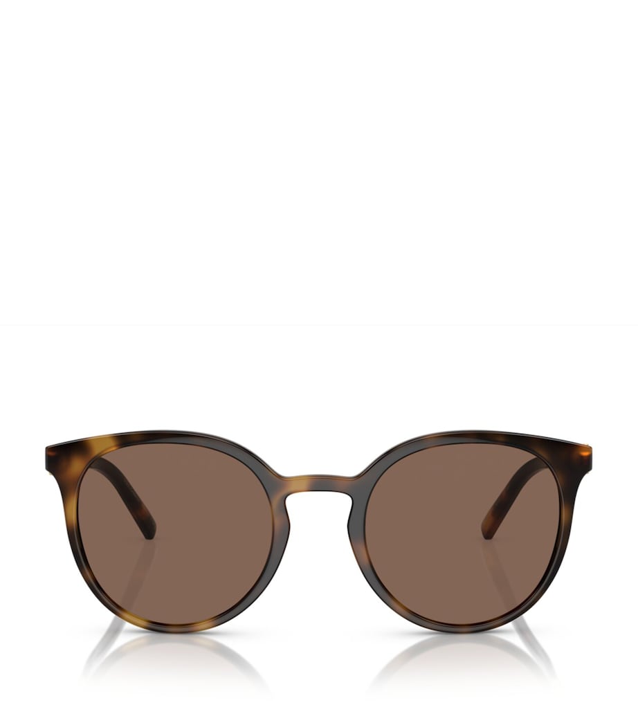 Brown Injected 0DG6189U Sunglasses