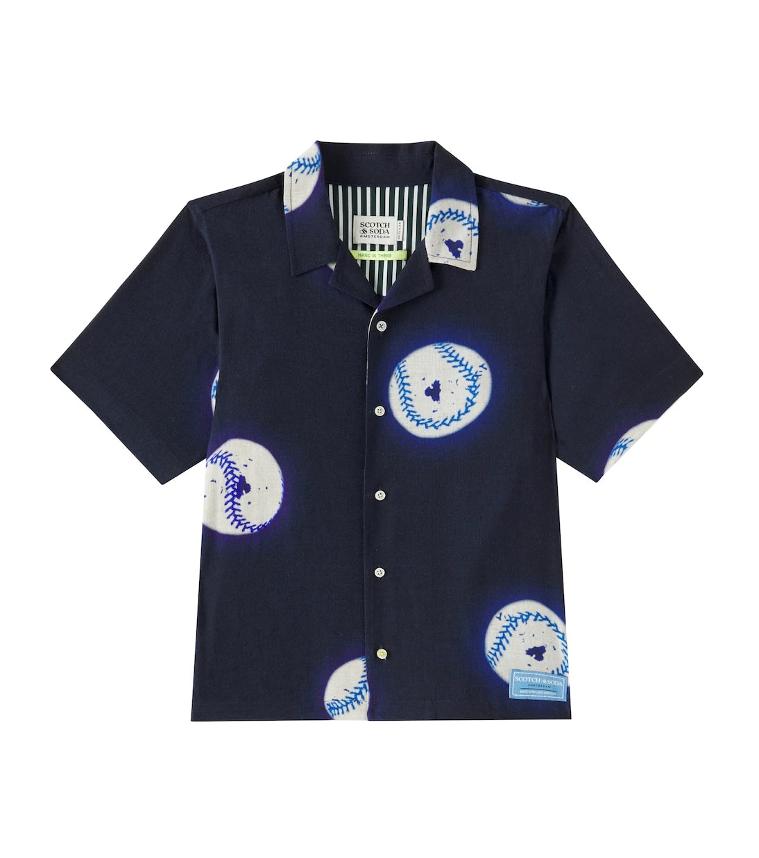 Scotch & Soda Kids - قميص مطبوع