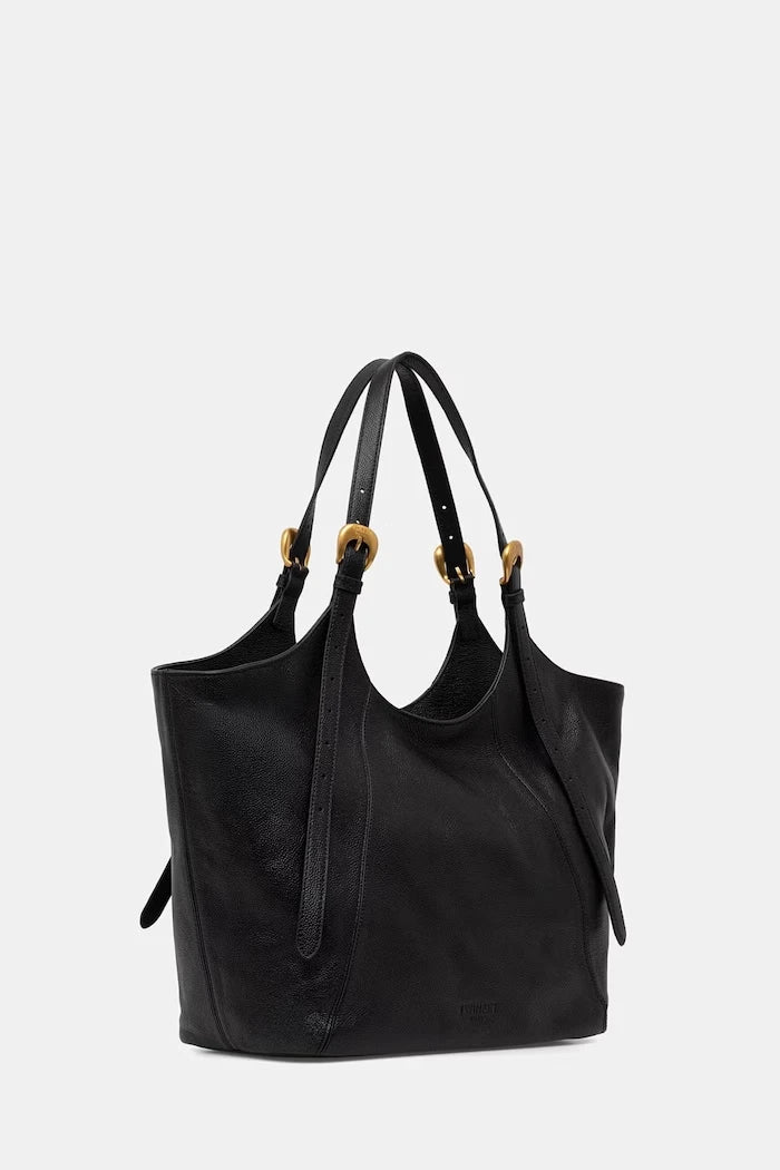 Twinset kadın deri tote çanta