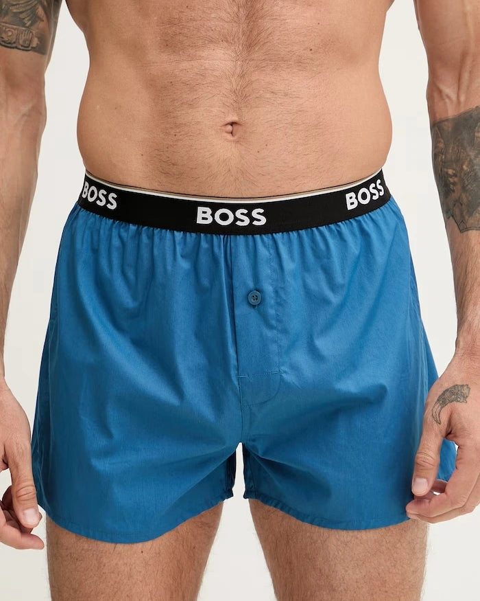 BOSS Erkek Pamuk Boxer Shorts EW 2'li