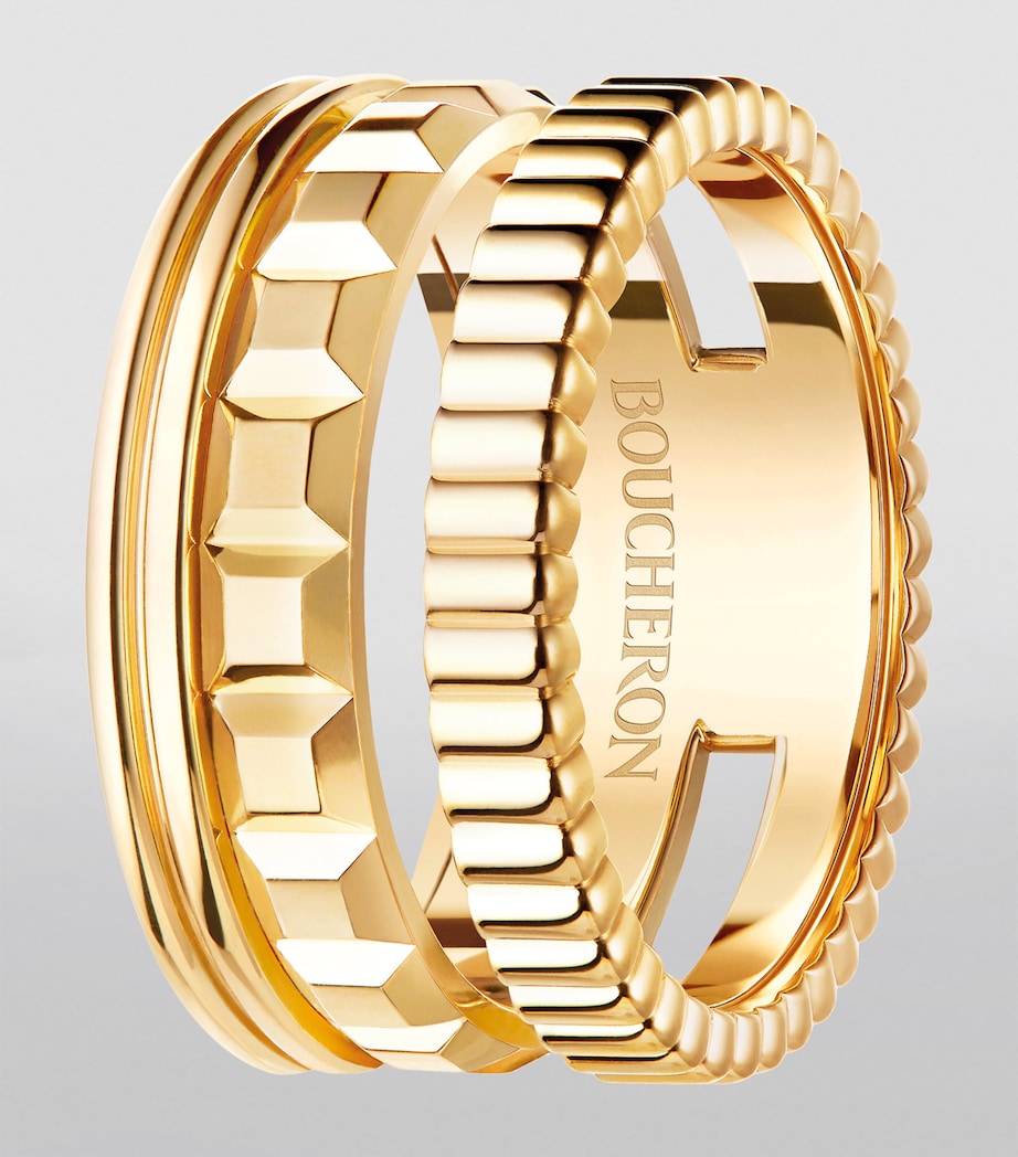 Yellow Gold Quatre Radiant Ring