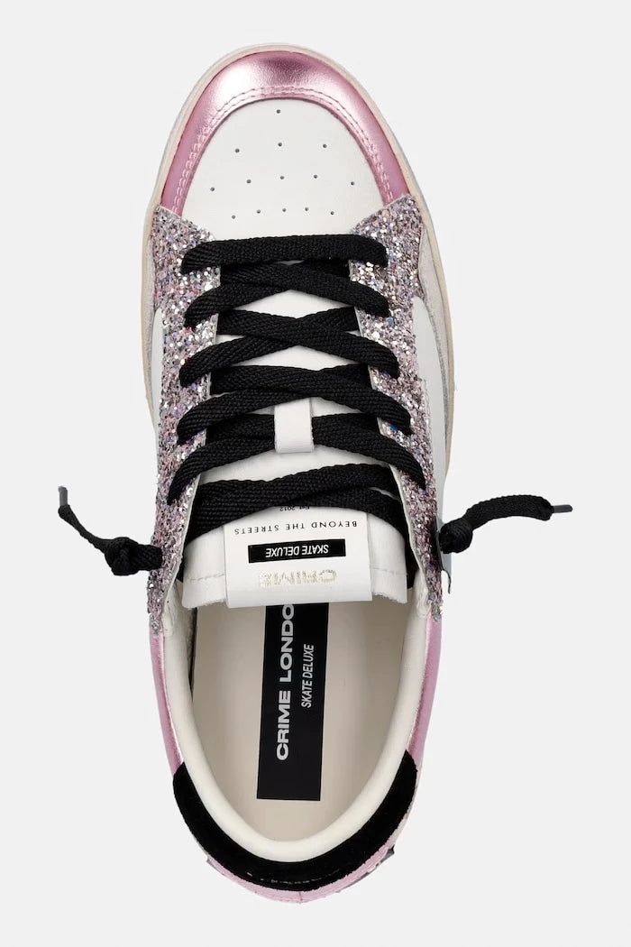 Crime London SK8 DELUXE kadın deri sneaker