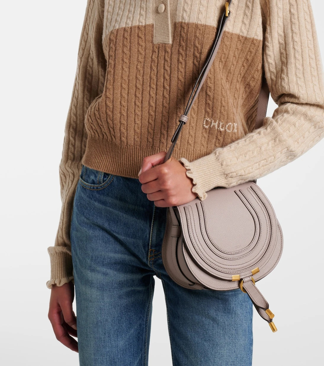 Chloé - Marcie Small leather crossbody bag