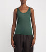 Green Knitted Tank Top