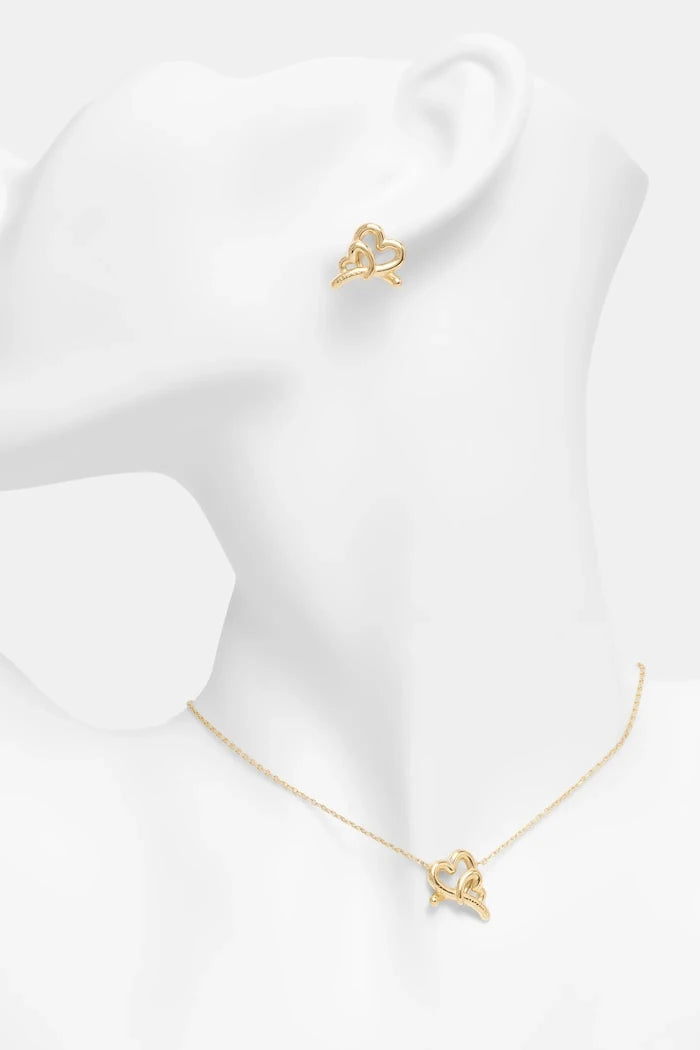 Колие и обици Guess LOVE BITES