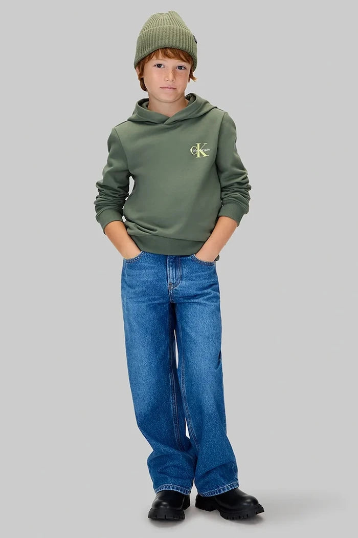 Calvin Klein Jeans Çocuk Pamuklu Sweatshirt