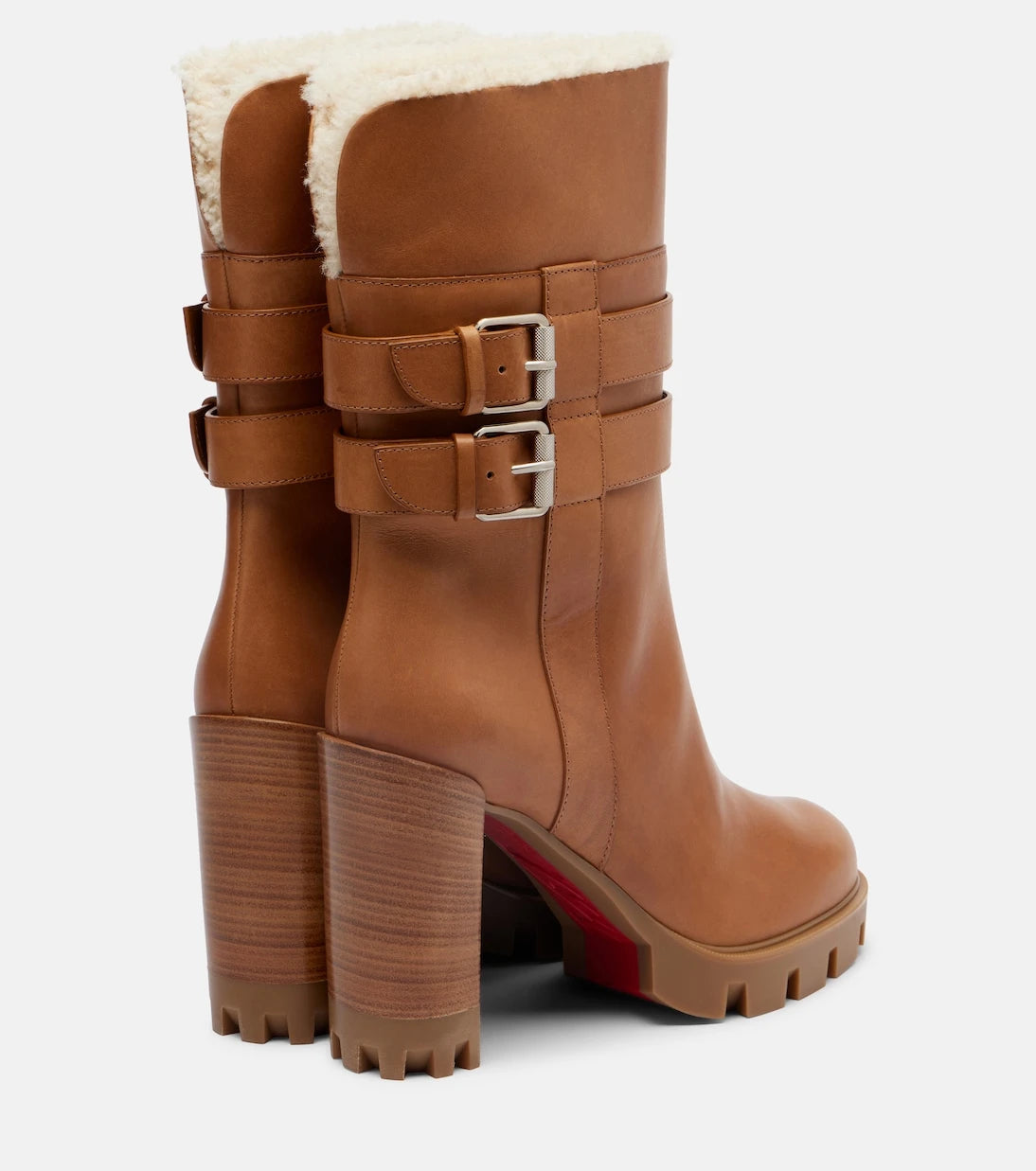 Christian Louboutin - Elisawalk 100 leather ankle boots