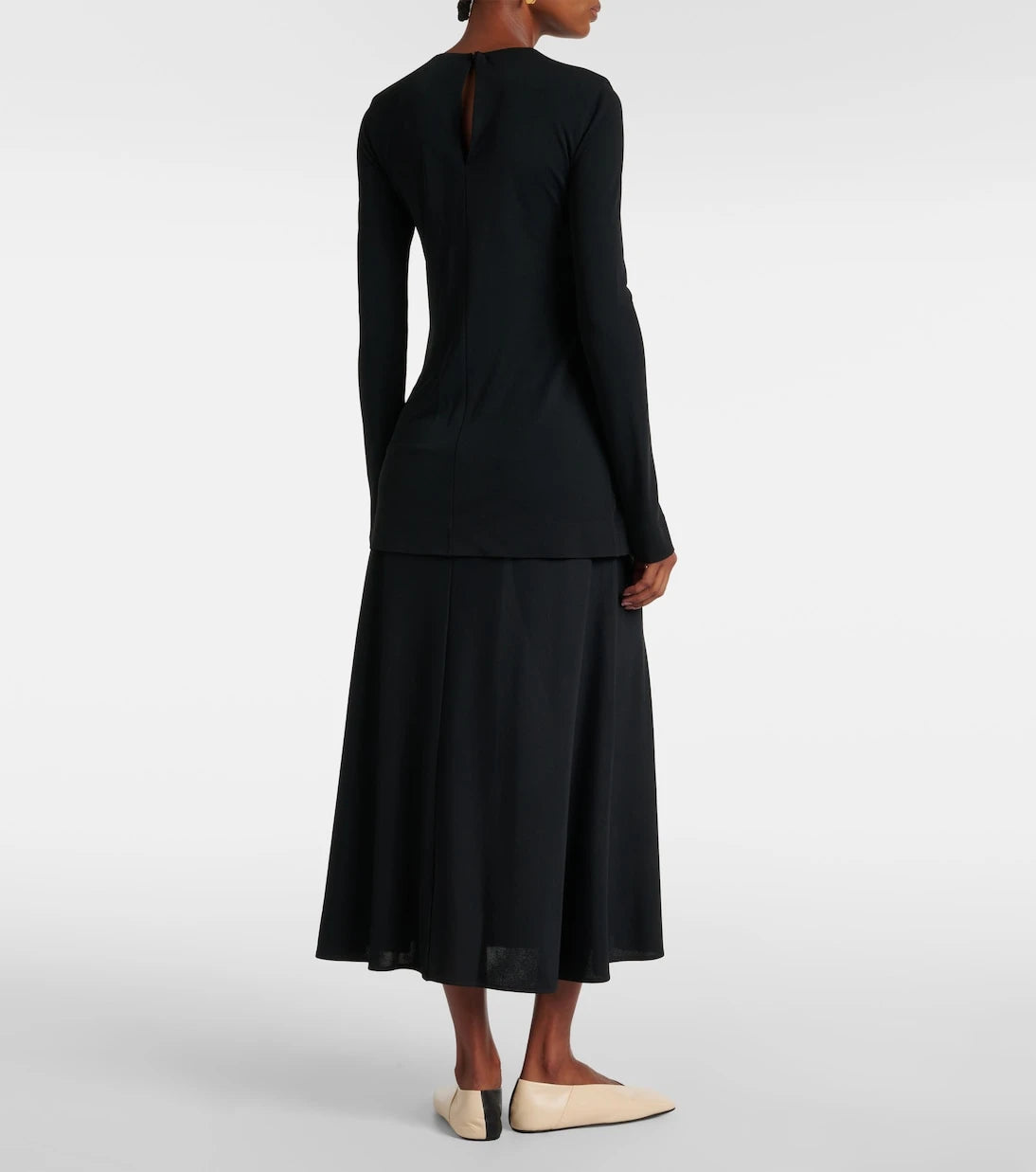 Jil Sander - Layered maxi dress