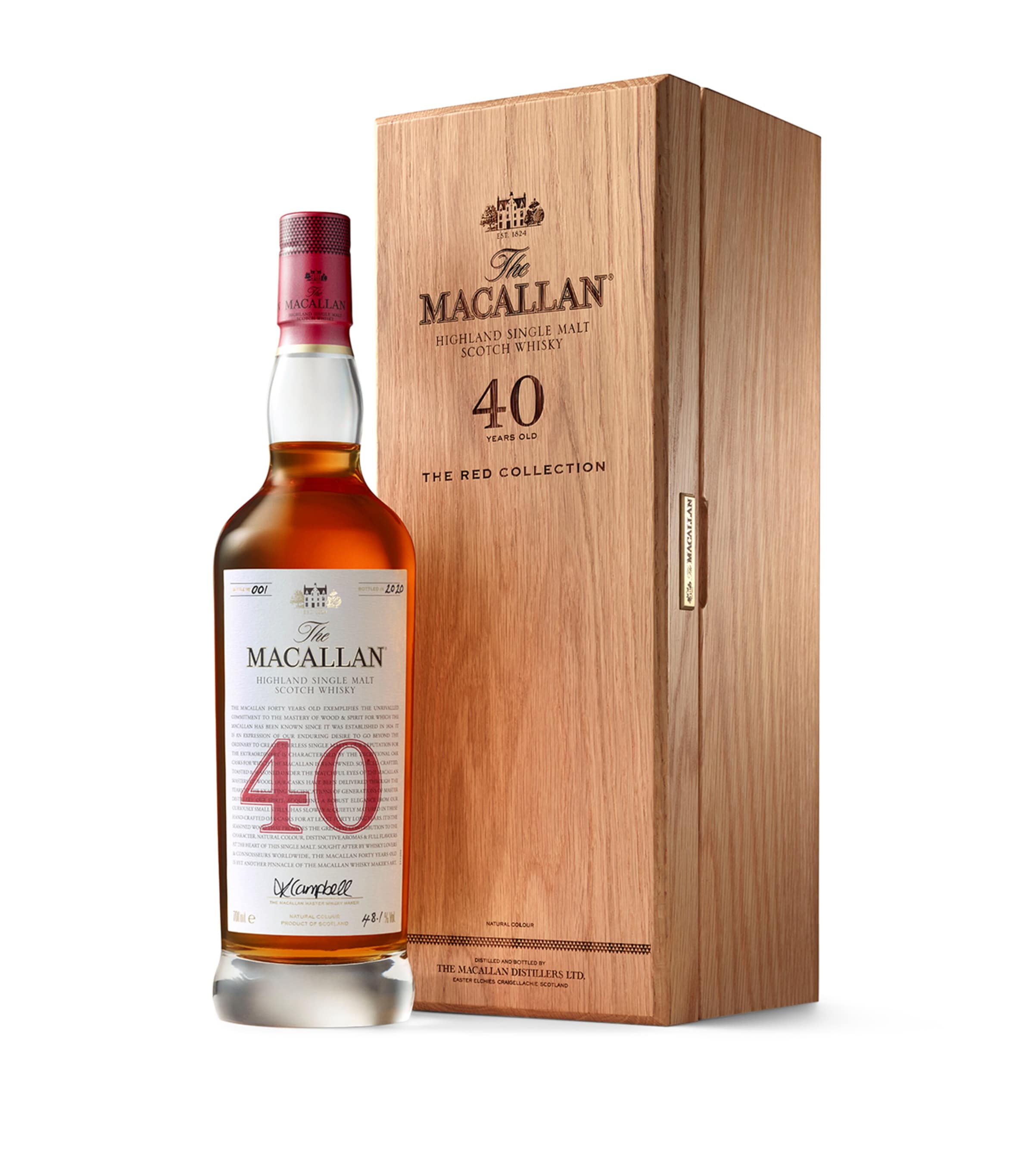 40-Year-Old The Red Collection Single Malt Scotch Whisky (70cl)