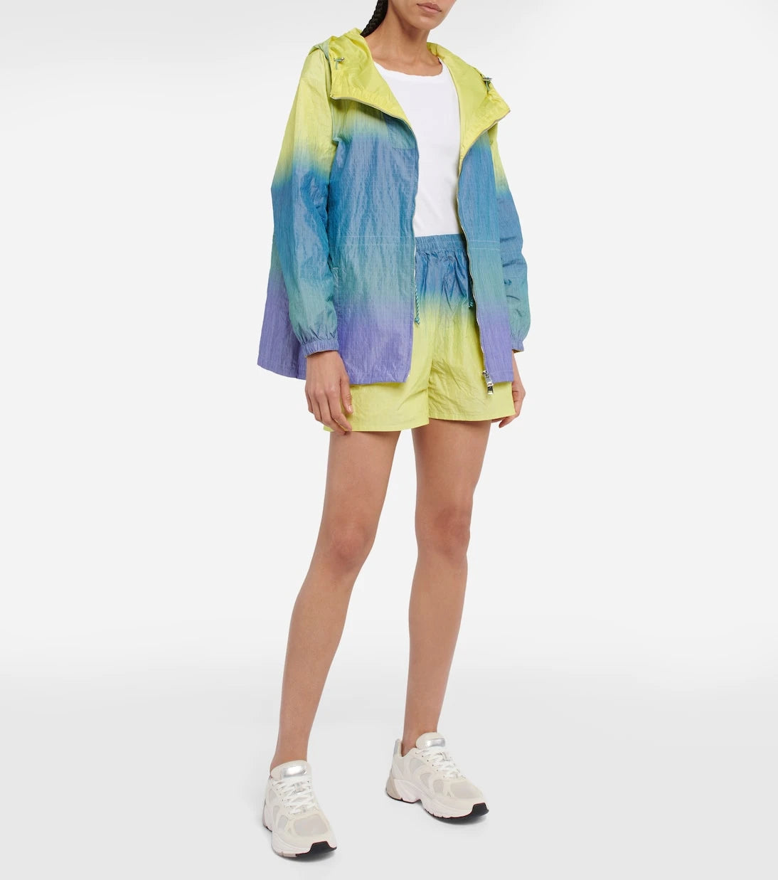 Tory Sport - Gradient hooded jacket