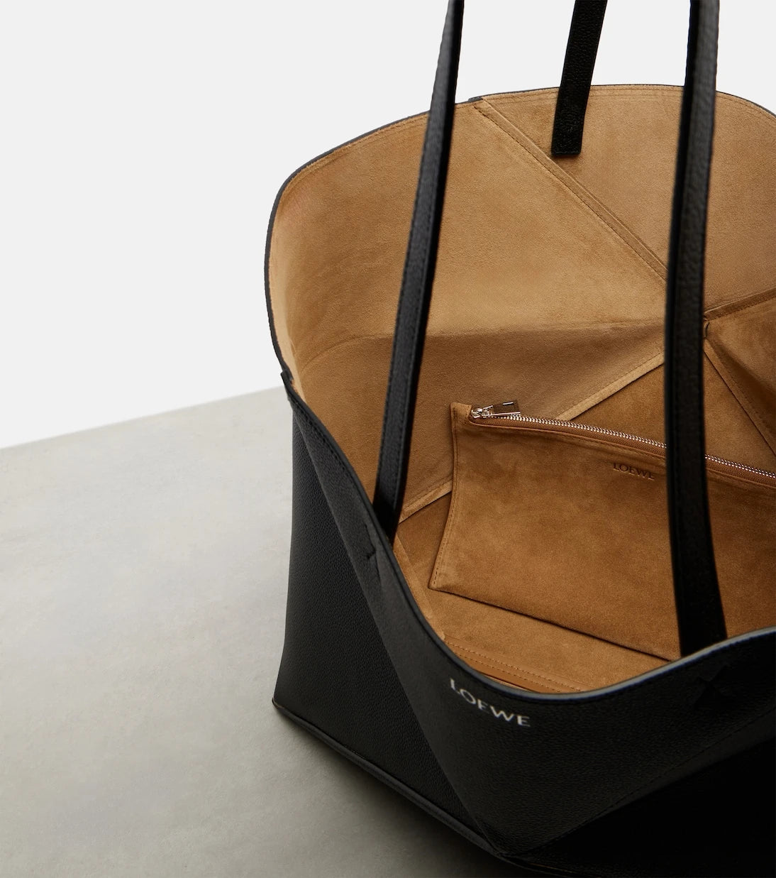 Loewe - Puzzle Fold Large leather tote bag